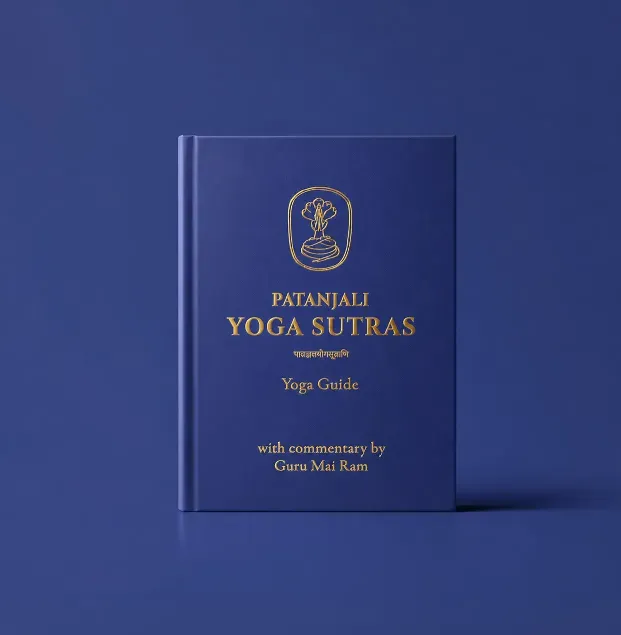Cover of the book Patanjali Yoga Sutras with commentary by Guru Mai Ram