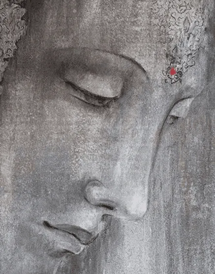 Painting by Guru Mai Ram, Kripa – Source of Grace