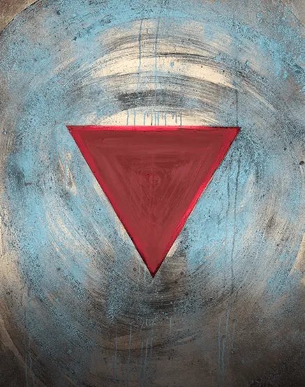 Painting by Guru Mai Ram, Kali Yantra